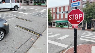 Speed bumps installed at dangerous Old Towne Petersburg intersection after complaints