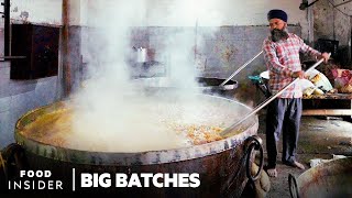 How The World's Largest Community Kitchen Feeds 100,000 Daily At Golden Temple, India | Big Batches