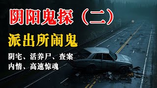 阴阳鬼探二：派出所闹鬼、阴宅、活养尸、查案、内情、高速惊魂丨恐怖故事丨真实灵异故事丨深夜讲鬼话丨故事会丨睡前鬼故事丨鬼故事丨诡异怪谈