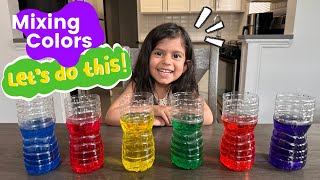 Super Cool Color Fizzing tablets - learning about color mixing