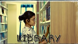 Reading a Book | Library B-Roll | Cinematic Sequence | EOS 90D