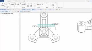 [ OPR3D, MODView ] 3D PMI 를 2D로 투영하는 방법_(주) 디아이티웍스