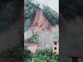 a big landslide occurred in my village gapa shorts