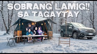 A FREEZING NIGHT AT VIRFRAN CAMP GROUND - Tagaytay, Cavite | VIDALIDO POON SAAN | FAMILY CAMPERS