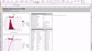 @RISK Guided Tour - Basic Features - Sensitivity Analysis