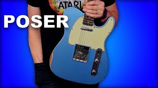 Guess I’m a Poser Now - Fender Custom Shop 1963 Telecaster Relic Aged Lake Placid Blue