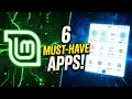 6 MUST-HAVE Linux Apps for Linux Mint 22.3 Cinnamon! All can be Installed from Flatpak