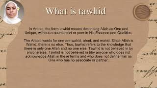 vcs 155 - the concept of Tawhid in the Islamic Art of the malay world