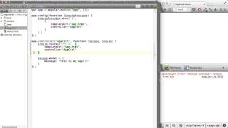 Egghead.io - AngularJS - The config function