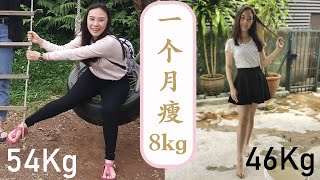 一个月快速瘦8Kg  无运动 无压力减肥小撇步分享 健康吃就会健康瘦