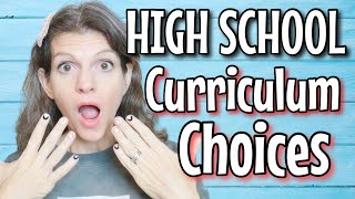 HIGH SCHOOL HOMESCHOOL CURRICULUM CHOICES! || 9th Grade Curriculum