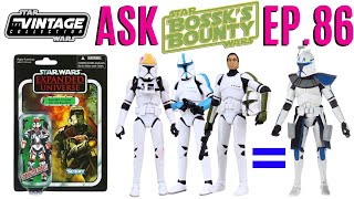 Star Wars Vintage Collection Phase 1 Clone Captain Rex? Is TVC Too Diluted? SDCC Exclusive?