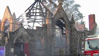 Fire destroys church in Wilmington, Delaware