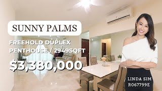 Freehold Duplex Penthouse | 2949sqft at Sunny Palms