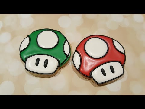 Mario Mushroom Sugar Cookies on Kookievision by Sweethart Baking Experiment Mario Mushroom Sugar Cookies on Kookievision by Sweethart Baking Experiment