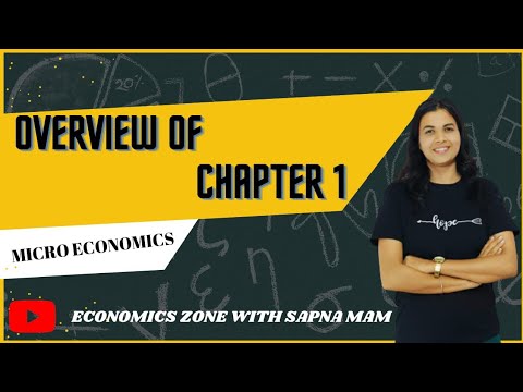 Micro Economics Chapter 1 Overview - YouTube