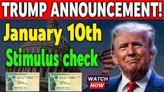 MARK YOUR CALENDAR: Jan 10th Brings Vital Stimulus Announcement | Here’s What to Expect?