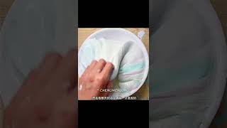 浅色slime大杂烩，意料之外的很不错！#shorts#手工#DIY#解压#ASMR#声控