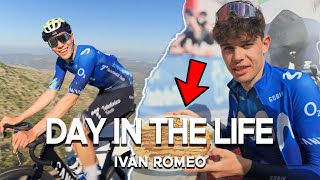 DAY IN THE LIFE OF A PROFESSIONAL CYCLIST ft. Iván Romeo