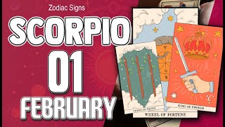 😇𝐆𝐎𝐃 𝐃𝐎𝐄𝐒 𝐍𝐎𝐓 𝐀𝐁𝐀𝐍𝐃𝐎𝐍!!𝐀 𝐌𝐈𝐑𝐀𝐂𝐋𝐄 𝐅𝐎𝐑 𝐘𝐎𝐔❗🙌 Scorpio ♏ Horoscope for today february 1 2025 🔮 horoscope