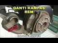 GANTI KANVAS REM DEPAN INNOVA REBORN DIBERES TOYOTA || PAKAI PART ASLI TOYOTA