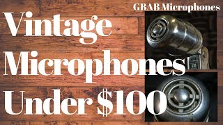 Vintage Microphones UNDER $100 1953 Electrovoice 630