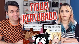 REACT SEGREDOS PERTURBADORES E PESADOS (nunca mais vou dormir '-') (Saiko joga)