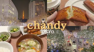 【TOKYO VLOG】 A calm daily life of a couple enjoying winter events 🎄 Roppongi Christmas Market