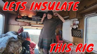 WINTERIZING THE TINY HOME ON WHEELS BEGINS #lifeontheroad #tinyhouseonwheels #tinyhomelife #kilts