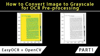1. How to Convert Image to Grayscale for OCR Pre-processing (EasyOCR + OpenCV)