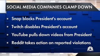 President Donald Trump loses social media megaphones