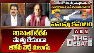 DR.Pullarao: 2024 లో టీడీపీ పొత్తు లేకుండా బీజేపీ వెళ్తే  మటాషే | The  Debate | ABN Telugu