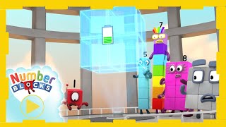 Numberblocks - Apprendre à compter | Niveau trois jaune | Épisodes complets 5-8