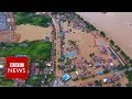 China floods: Dozens killed, more than a million evacuated - BBC News