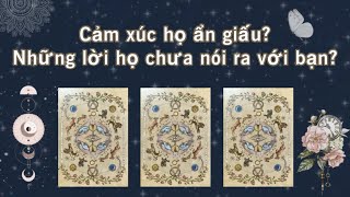 Cảm xúc họ ẩn giấu? Những lời họ chưa nói ra với bạn?| Trang the Sirian