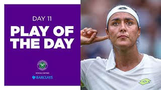 Absolutely stunning forehand from Ons Jabeur 💪 | Play of the Day presented by Barclays