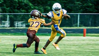 This 9U Kid Go BEAST MODE🔥🔥 Ciyere Gullatte Youth Football Highlights