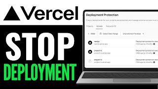 How to Stop Vercel Deployment 2025 (QUICK & EASY)