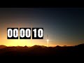 10 second COUNTDOWN timer - ROCKET LAUNCH