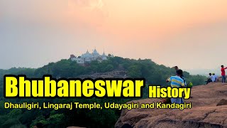 Puri to Bhubaneswar Travel Vlog Story | Dhauligiri Lingaraj Temple Udayagiri and Khandagiri History