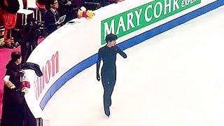 羽生結弦 Yuzuru Hanyu  - practice 04.12.2019 ISU Grand Prix of Figure Skating Final Turin