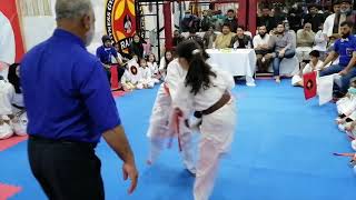 Raja's Martial Arts | Inter Club So-Kyokushin Karate Championship |  Fight 3 | shihan raja khalid |