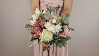 Allegra Artificial Bridal Bouquet by Flowers For Ever After