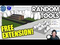 Quickly Randomly Place Trees with Random Tools - (Free Extension Tutorial)