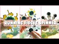 Animated Naruto Pikachu Astronaut Sasuke Running Fidget Spinner