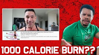 @gregdoucette Did @growwithjo Burn 1000 Calories Doing 20 Minutes of HIIT???