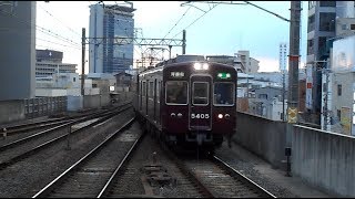 2020.03.11 阪急 5300系5304F 準急河原町行き到着 高槻市駅 阪急電鉄 阪急電車