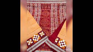 original sambalpuri silk/pata saree with bichitrapuri border. direct from weaver.contact- 7849074535