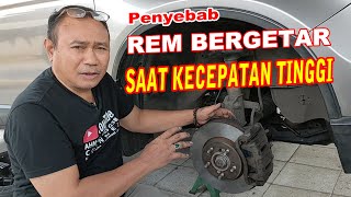 REM MOBIL GETAR SAAT KECEPATAN TINGGI || INI PENYEBABNYA || HONDA CLINIC