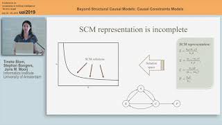 July 24th 5 Beyond Structural Causal Models Causal Constraints Models